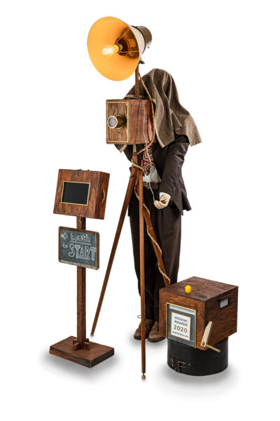 vintage camera tre-quarti